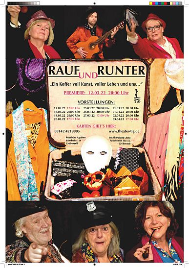 Plakat für "Revue – Rauf und Runter"